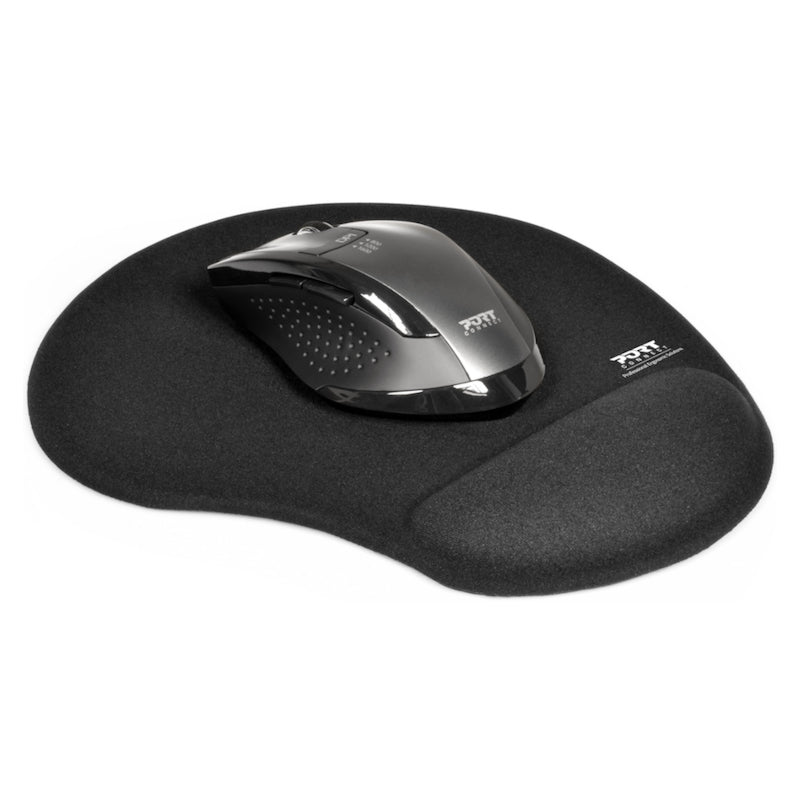 Port Ergonomic Gel Mouse Pad - Black - alternate product view 5
