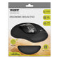 Port Ergonomic Gel Mouse Pad - Black - alternate product view 3