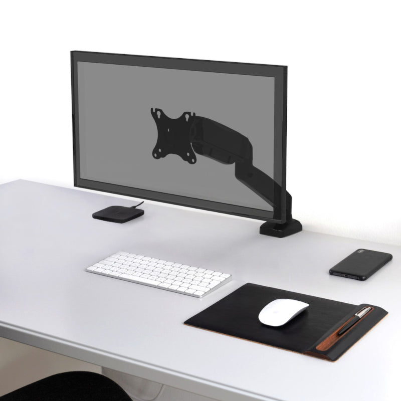Port Monitor Arm VESA Single Screen - Black - alternate product view 5