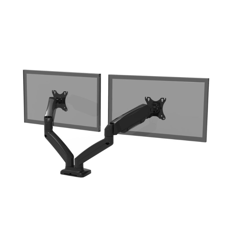 Port Monitor Arm VESA Dual Screen - Black - alternate product view 3