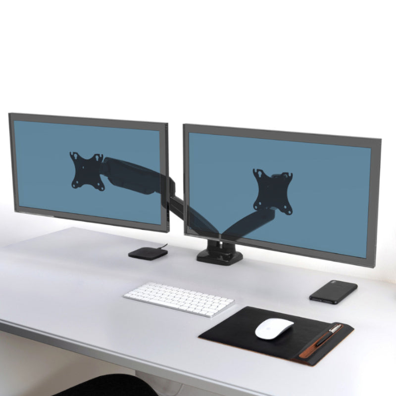 Port Monitor Arm VESA Dual Screen - Black - alternate product view 5