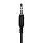 Port Stereo Headset with Mic with 1.2m Cable / 1 x 3.5mm / Volume Controller - Black - alternate product view 4