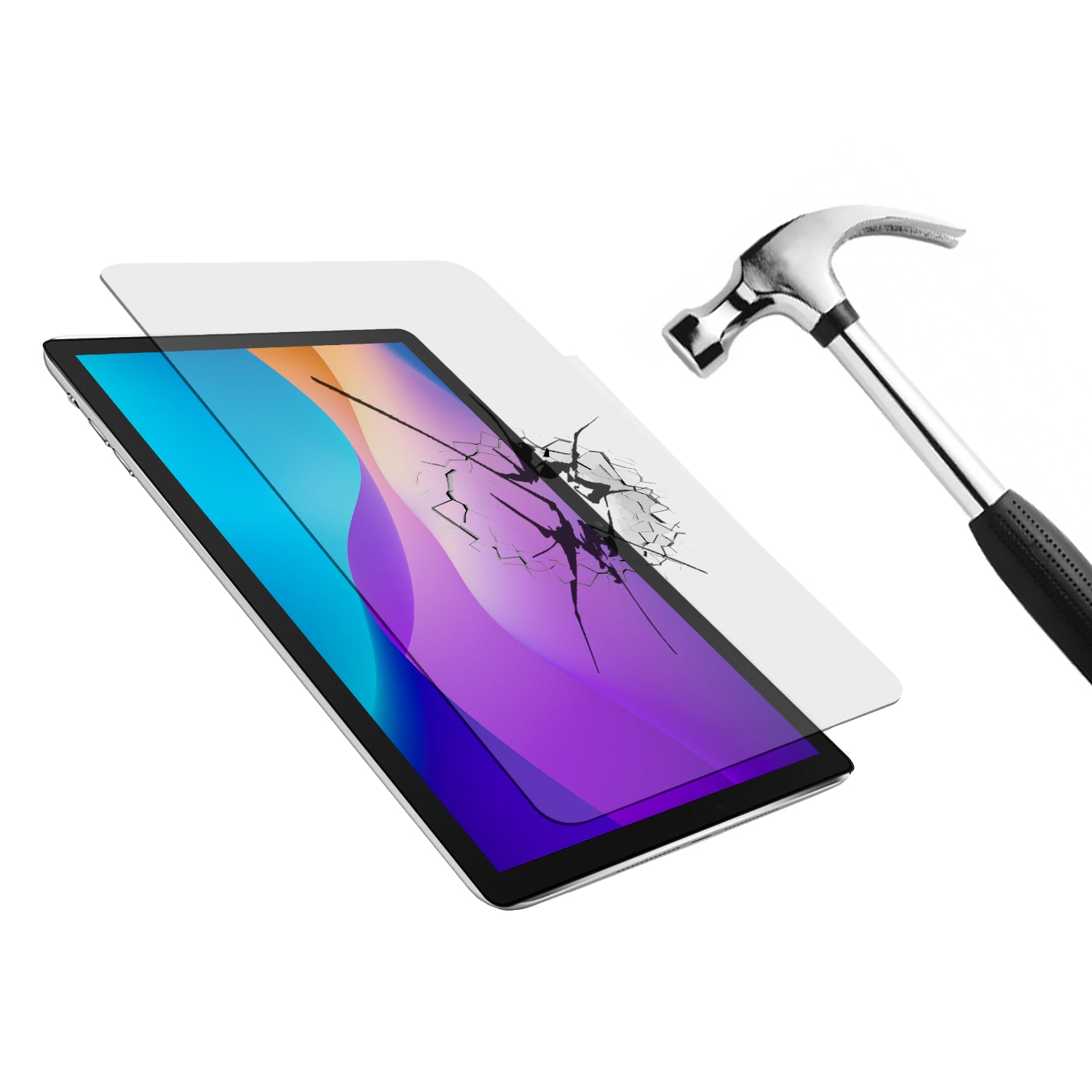 Port Connect Triple Strong Tempered Glass for Samsung Galaxy Tab A8 - alternate product view 2