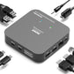 Port Connect Multi-port USB Type-C 2x4K Office Docking Station - alternate product view 4