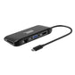 Port USB Type-C 4 x USB3.1 / 1 x Aux / Micro+SD Card Reader / 1 x RJ45 / 1 x HDMI / 1 x VGA / 1 x Type-C PD Dock 100W - Black