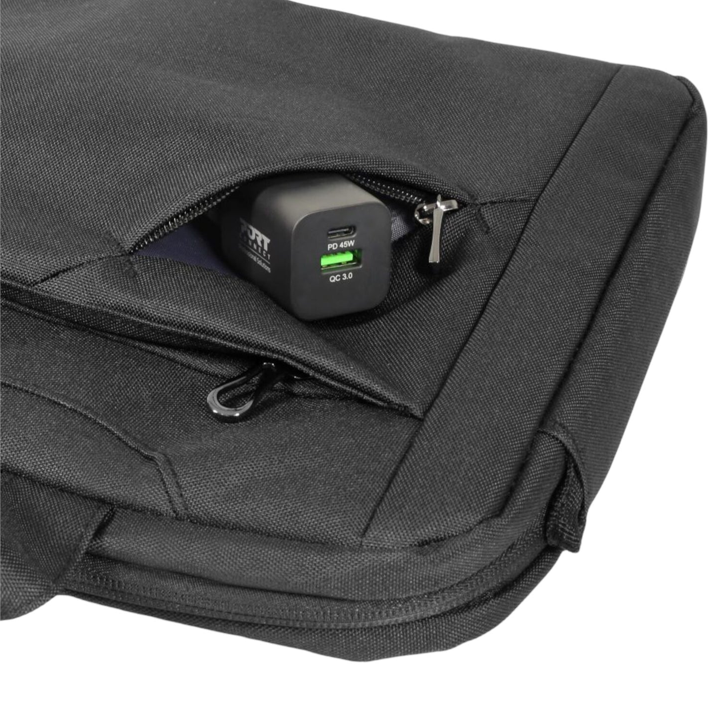 Port Designs SYDNEY Eco 15.6” Laptop Bag - Black - alternate product view 5