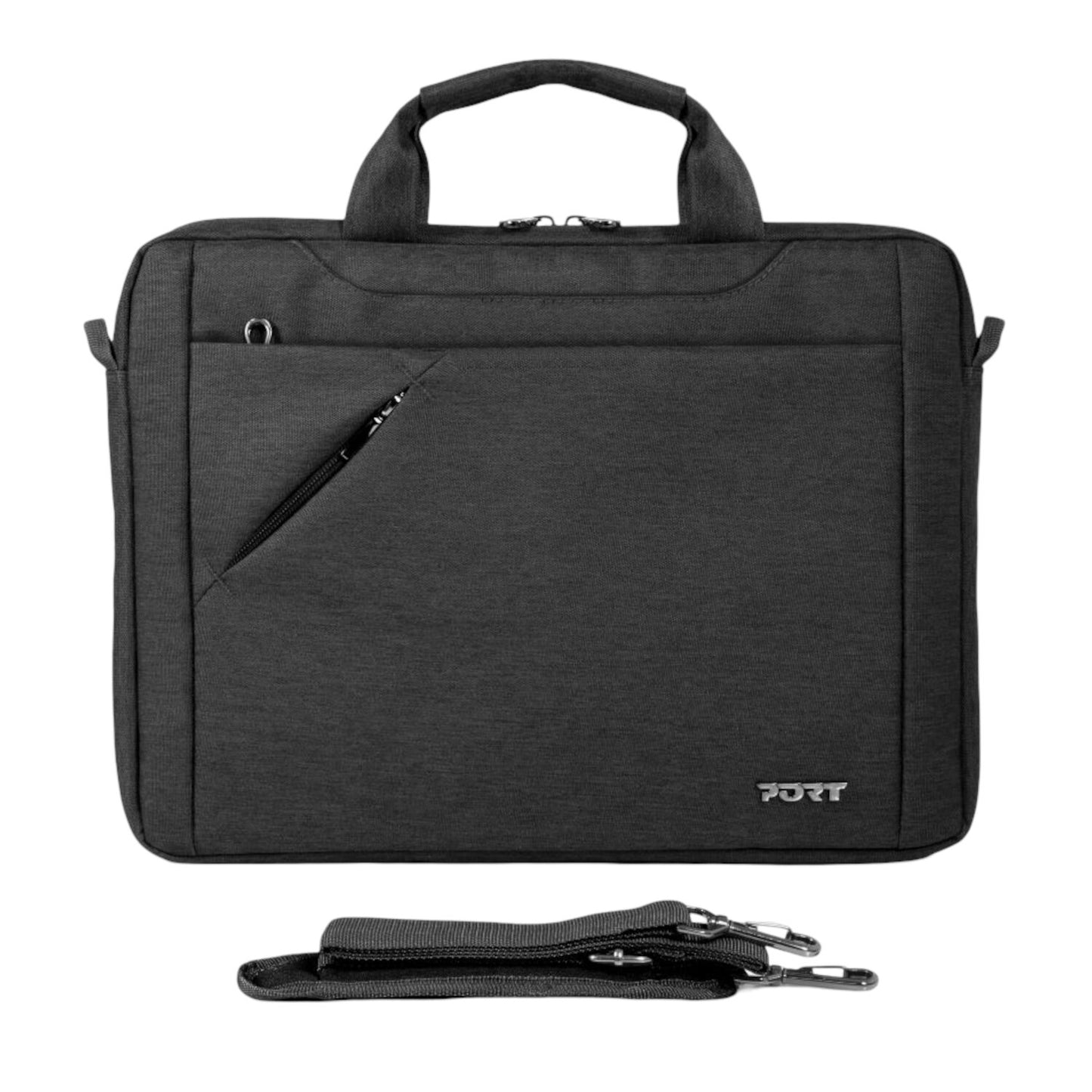 Port Designs SYDNEY Eco 15.6” Laptop Bag - Black - alternate product view 2