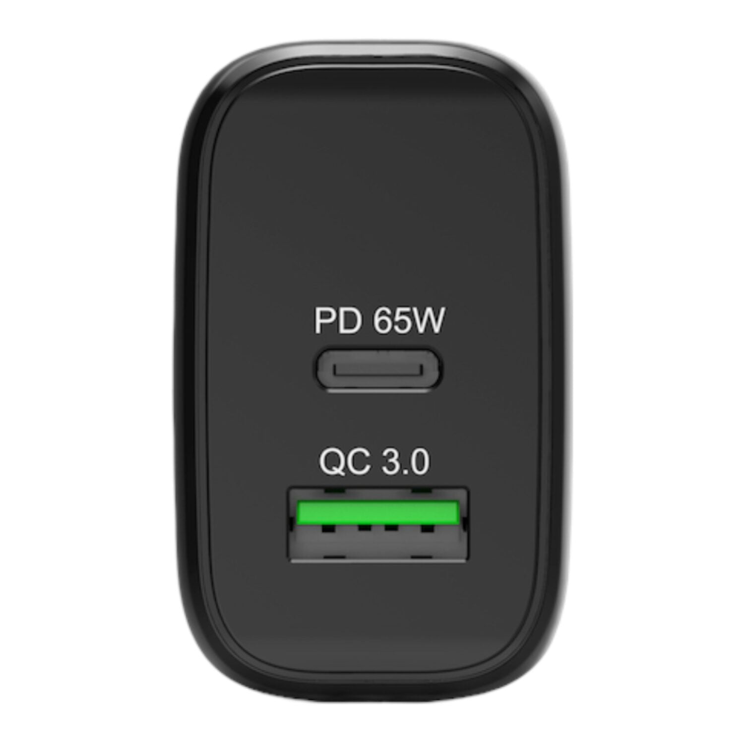 Port Connect 65W GaN Type-C and USB-A Fast Charger - alternate product view 4