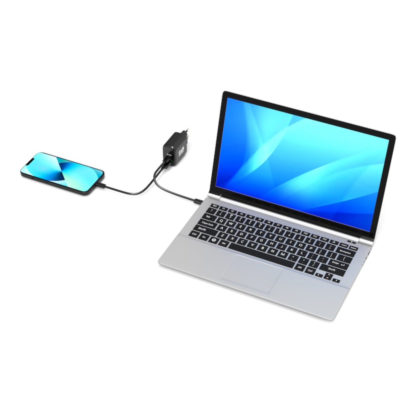 Port Connect 65W GaN Type-C and USB-A Fast Charger - alternate product view 6