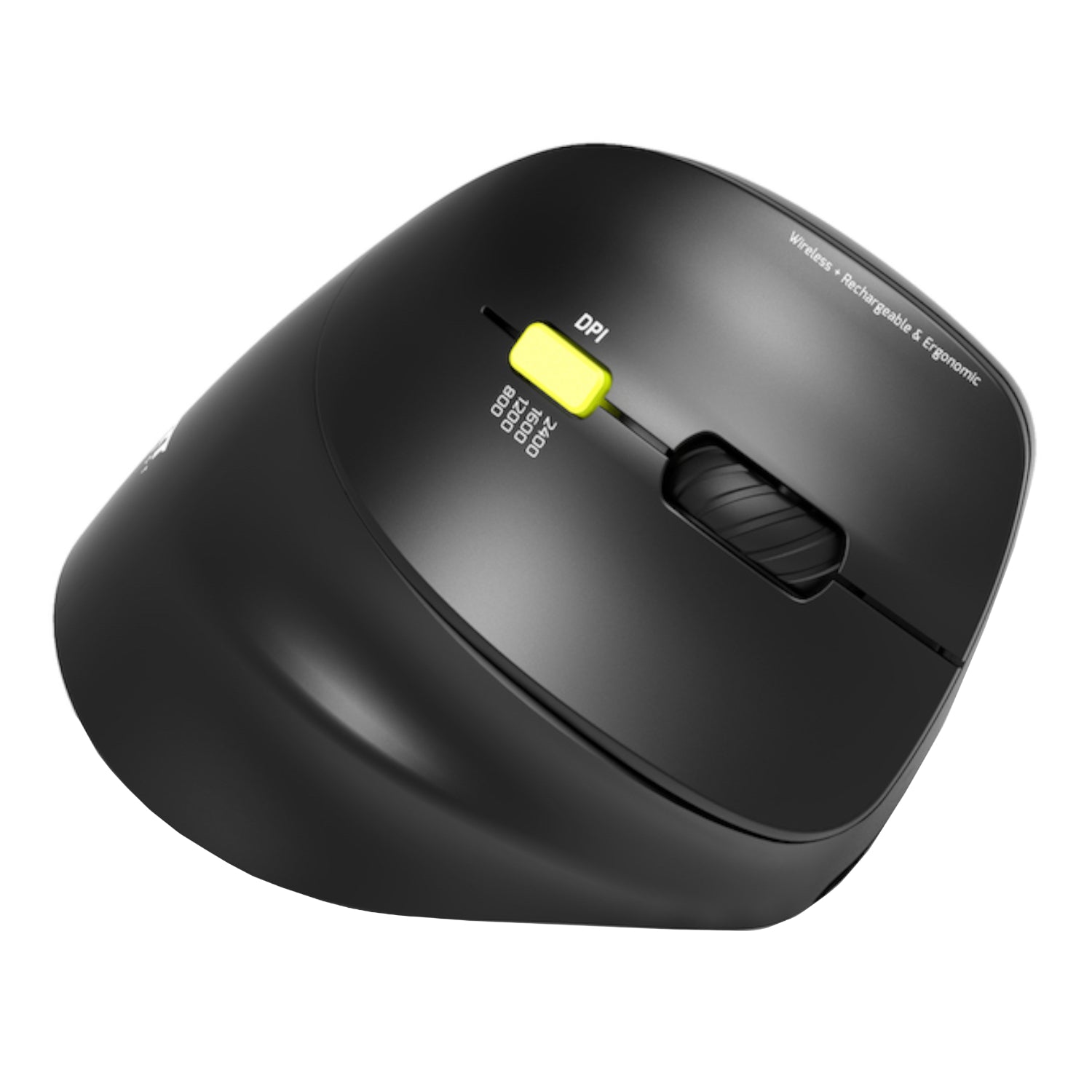 Port Connect Ergo Shape Bluetooth Rechargeable Mouse - alternate product view 3