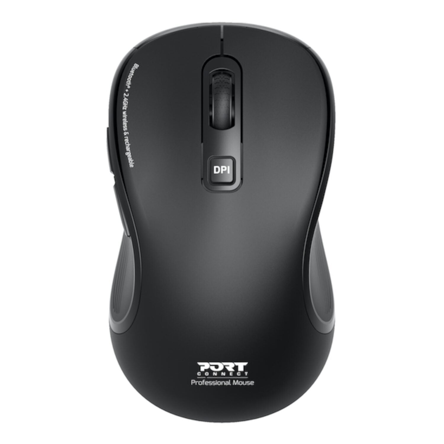 Port Connect Essential Bluetooth Wireless Rechargeable Mouse - alternate product view 2