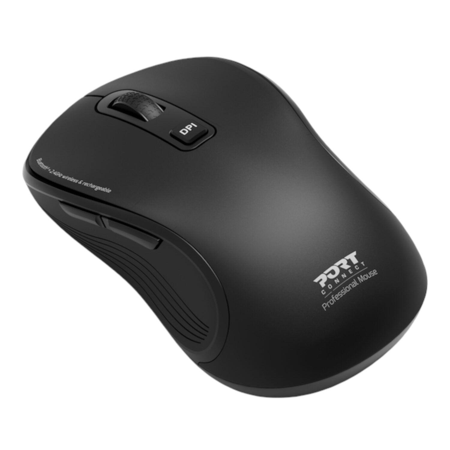 Port Connect Essential Bluetooth Wireless Rechargeable Mouse - alternate product view 3
