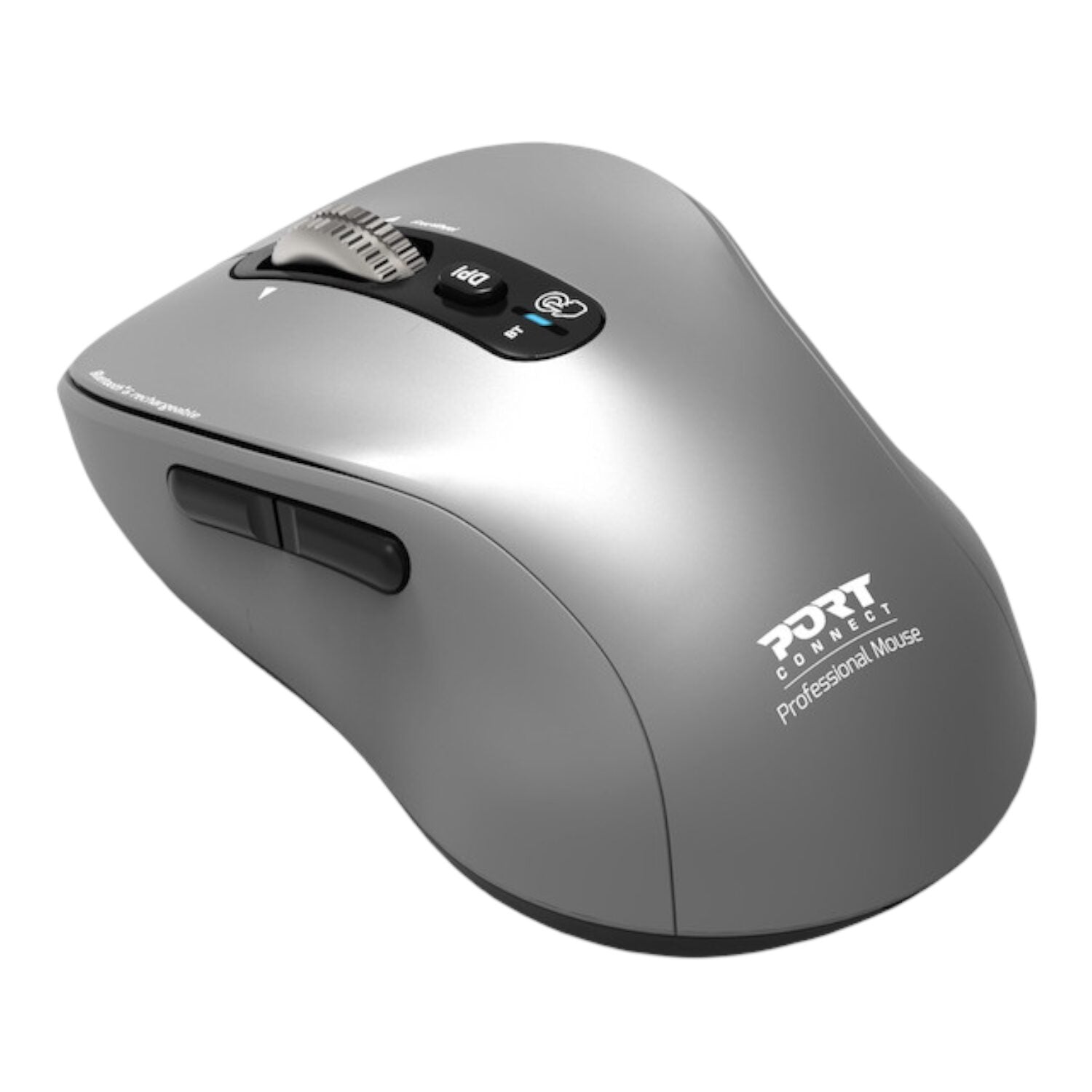 Port Connect Wireless Bluetooth Expert and Mac Mouse - Grey - alternate product view 3