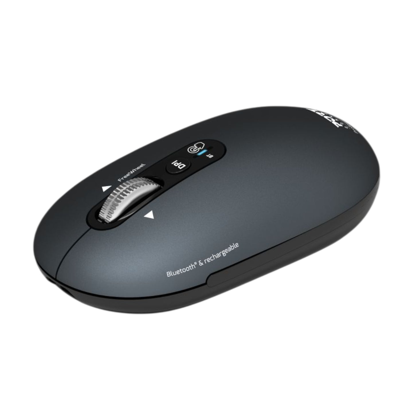 Port Connect PURE MAC Rechargeable Wireless and Bluetooth Mouse - Shadow - alternate product view 3