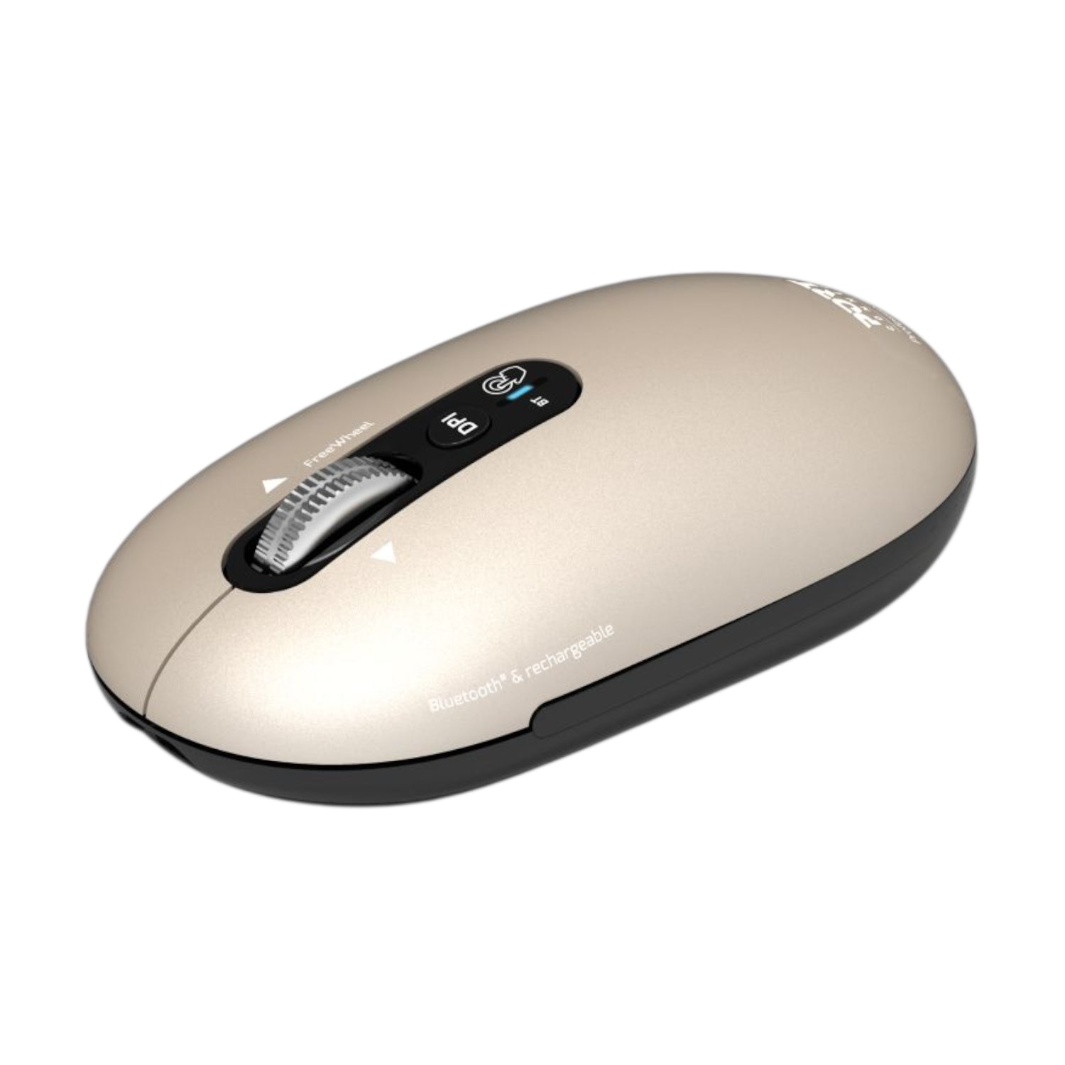 Port Connect PURE MAC Rechargeable Wireless and Bluetooth Mouse - Pearl - alternate product view 3
