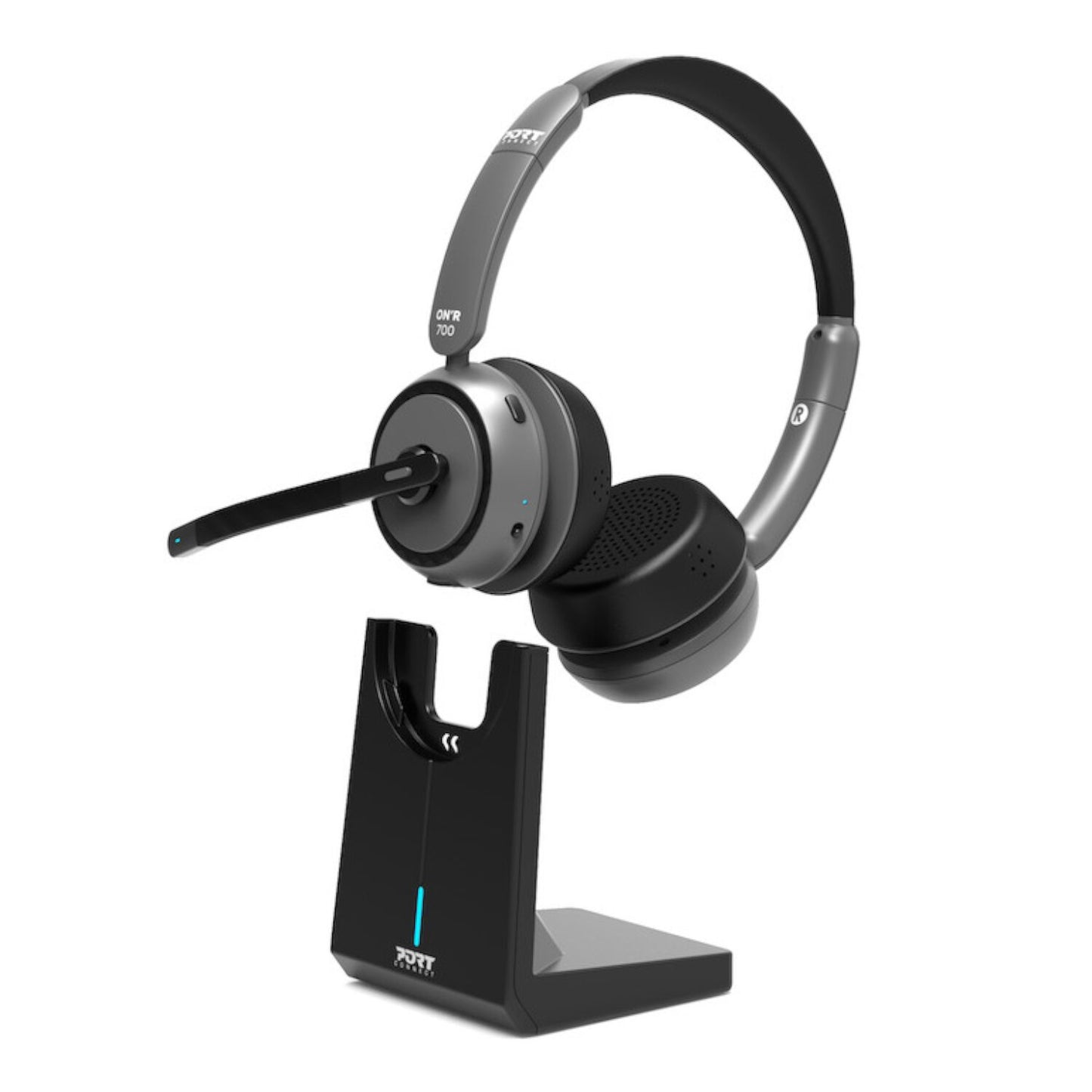 Port Connect ON’R 700 Bluetooth Wireless Headset with Noise Cancellation - alternate product view 3