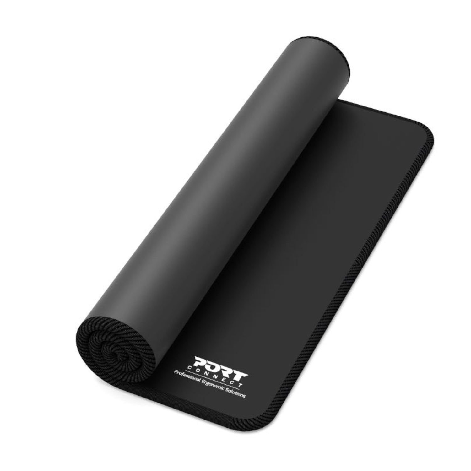 Port Connect Professional Desk Pad - Black (300 x 700mm) - alternate product view 3