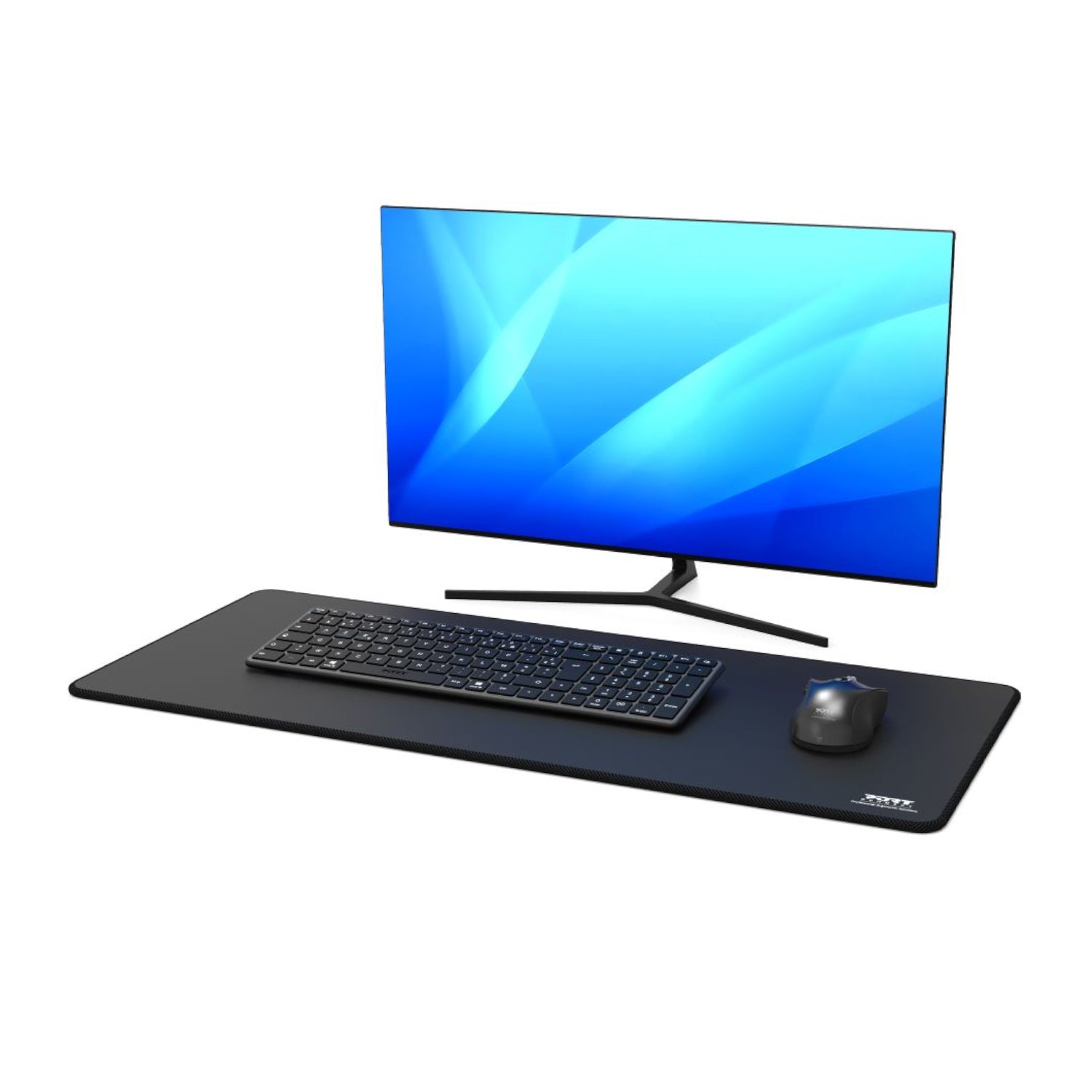 Port Connect Professional Desk Pad - Black (300 x 700mm) - alternate product view 5