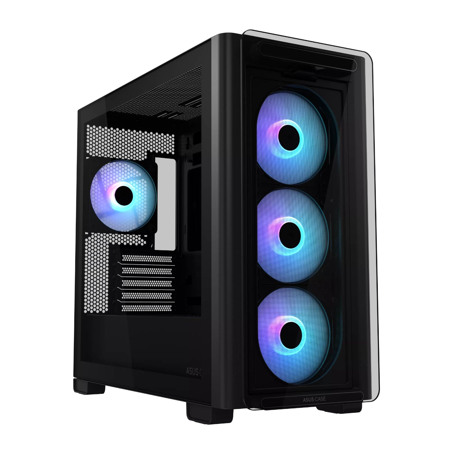 ASUS A23 PLUS ARGB Micro-ATX Gaming Chassis - Black