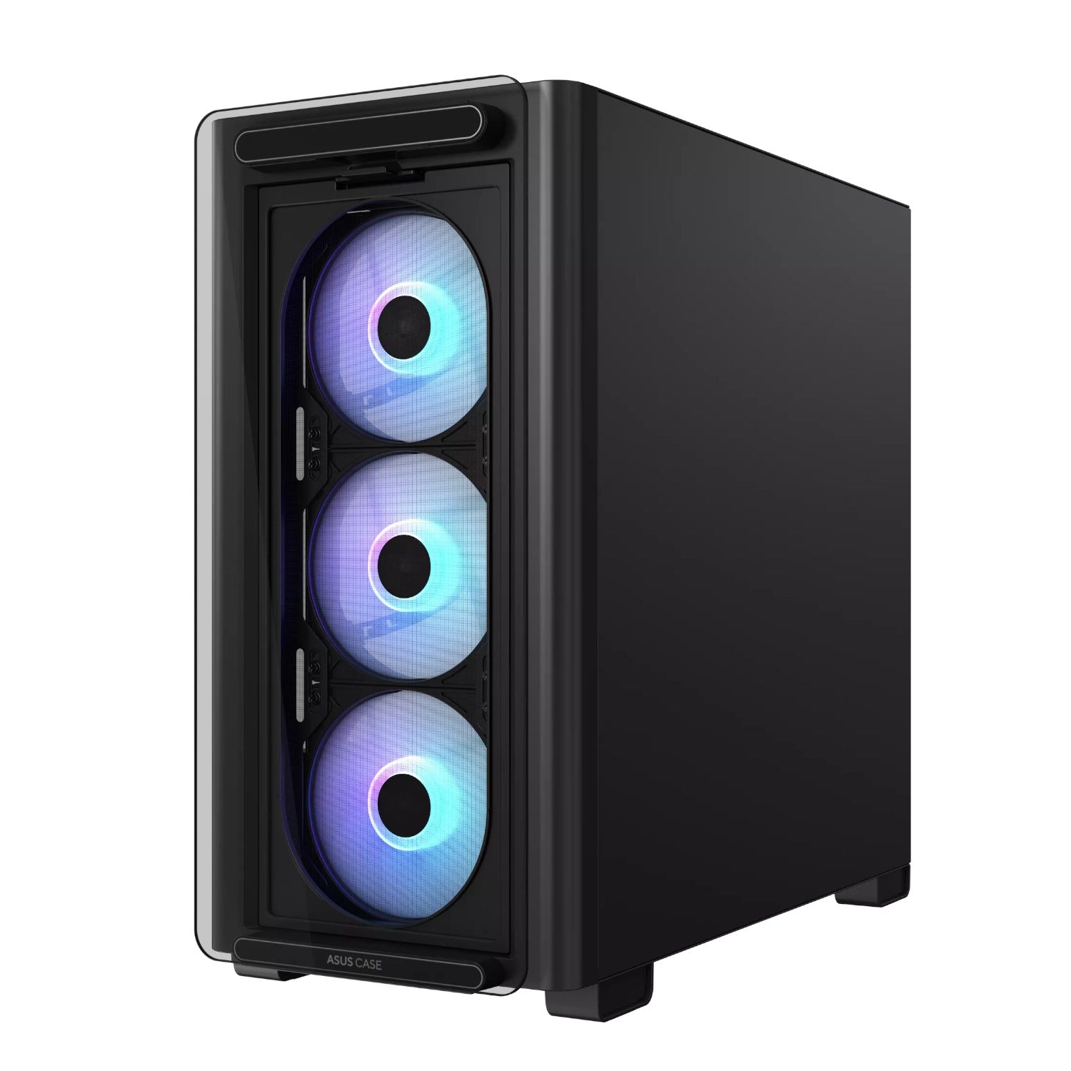 ASUS A23 PLUS ARGB Micro-ATX Gaming Chassis - Black - alternate product view 3
