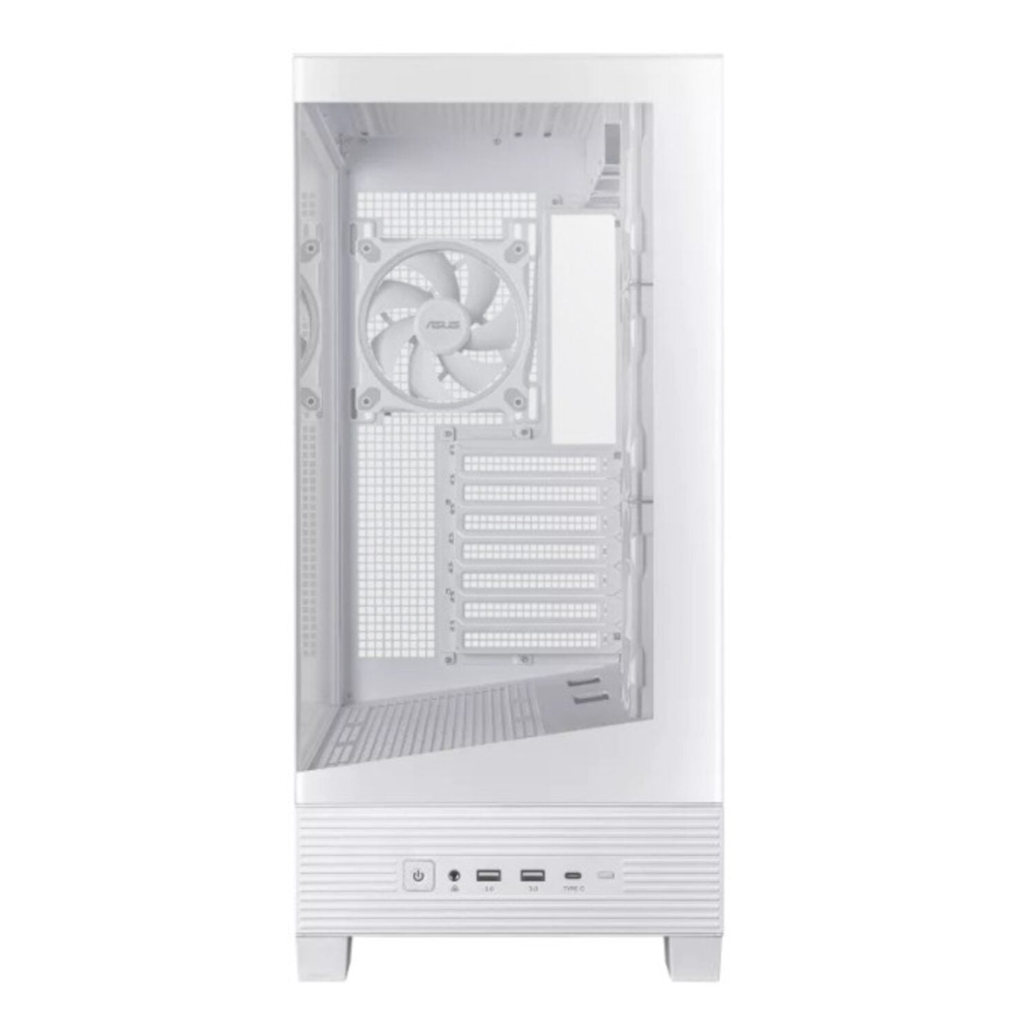 ASUS A31 PLUS Mid Tower ATX Chassis - White - alternate product view 3
