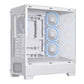 ASUS A31 PLUS Mid Tower ATX Chassis - White - alternate product view 4
