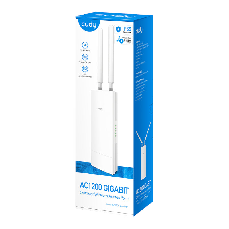 Cudy AC1200 Gigabit Dual Band Ceiling Access Point - Outdoor - alternate product view 5