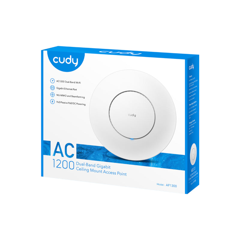 Cudy AC1200 Gigabit Dual Band Ceiling Access Point - alternate product view 5