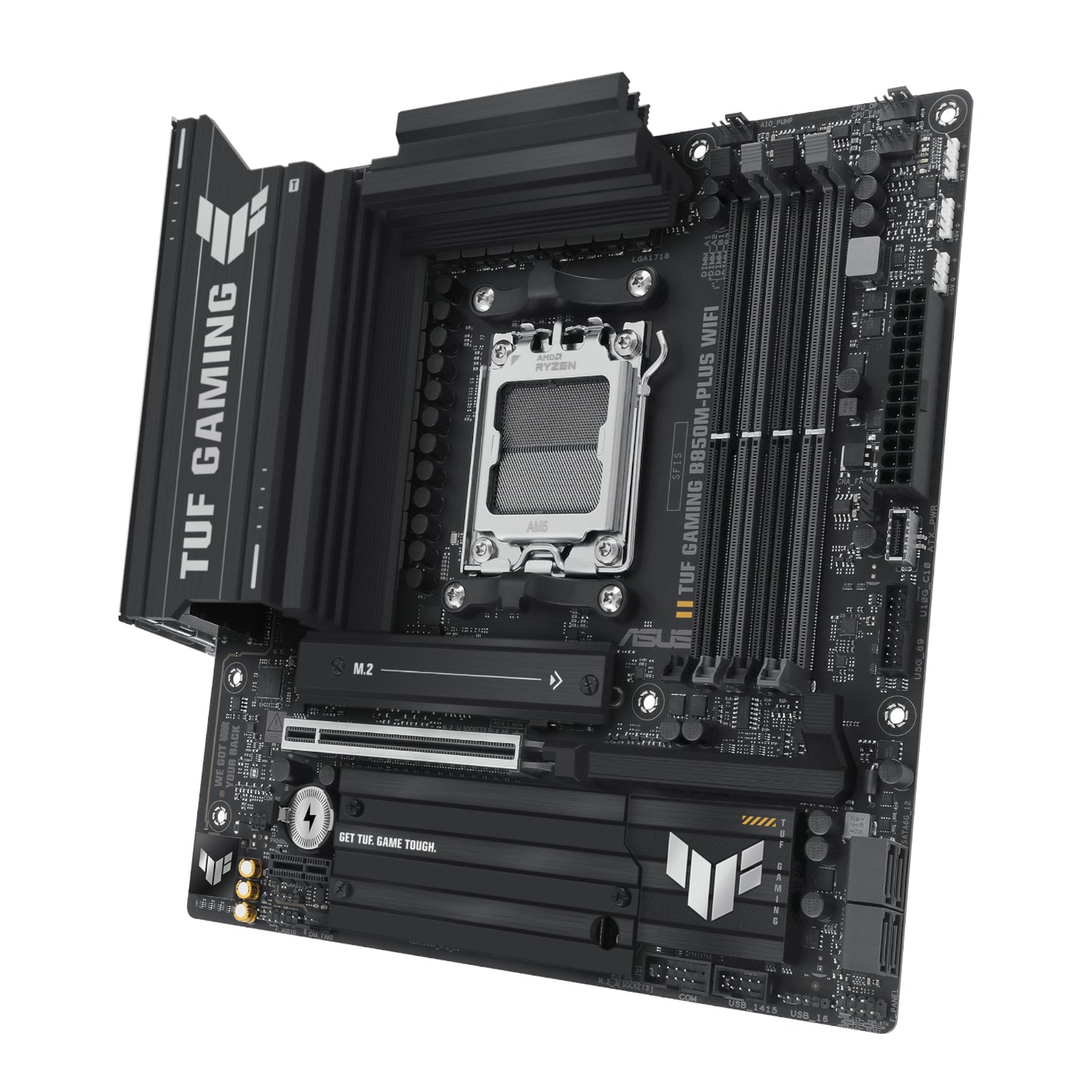 ASUS TUF Gaming B850M-PLUS WIFI and Asus Prime LC 240 ARGB Liquid CPU Cooler Bundle - alternate product view 2
