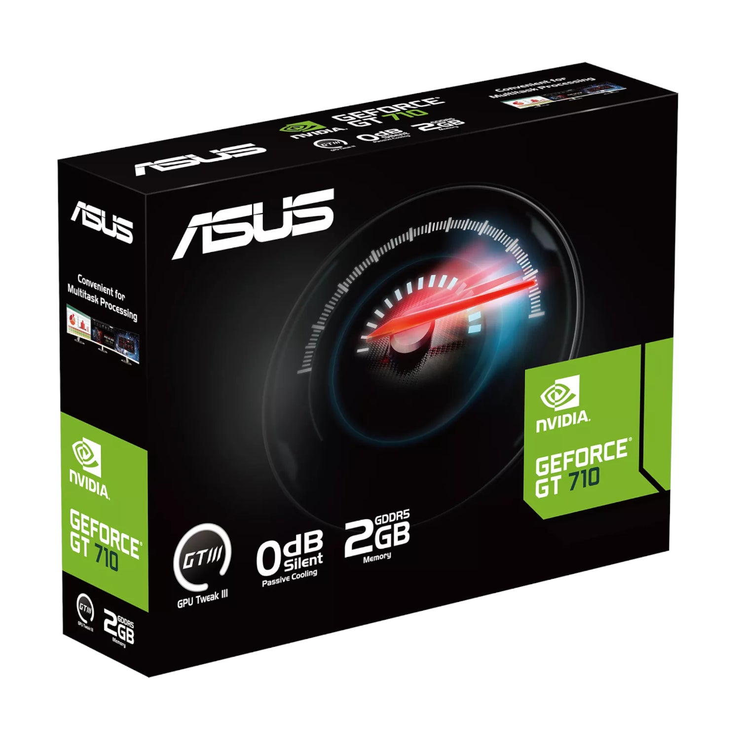 ASUS GeForce GT 710 2GB GDDR5 EVO Graphics Card - alternate product view 5