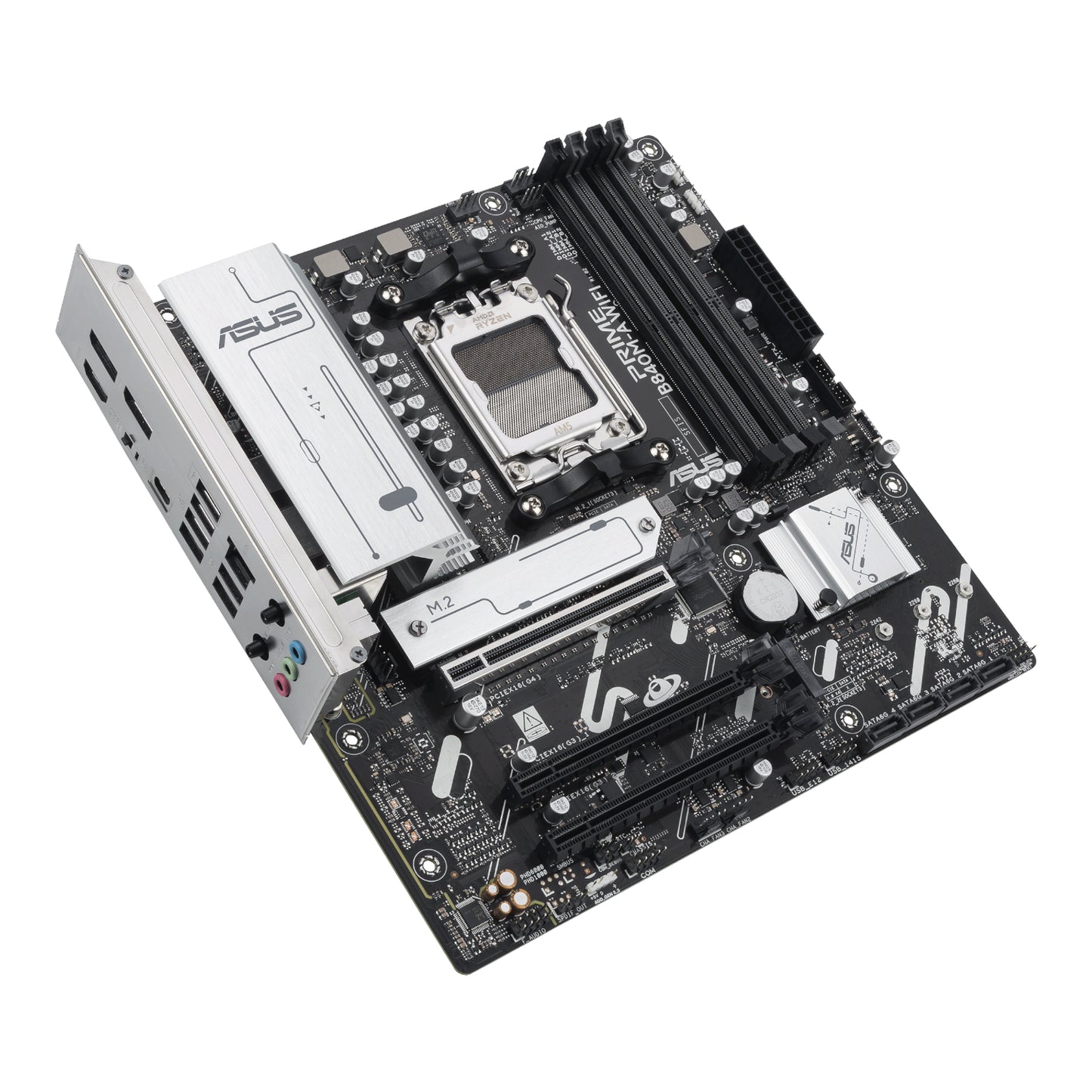 ASUS PRIME B840M-A WIFI M-ATX Gaming Motherboard - alternate product view 4