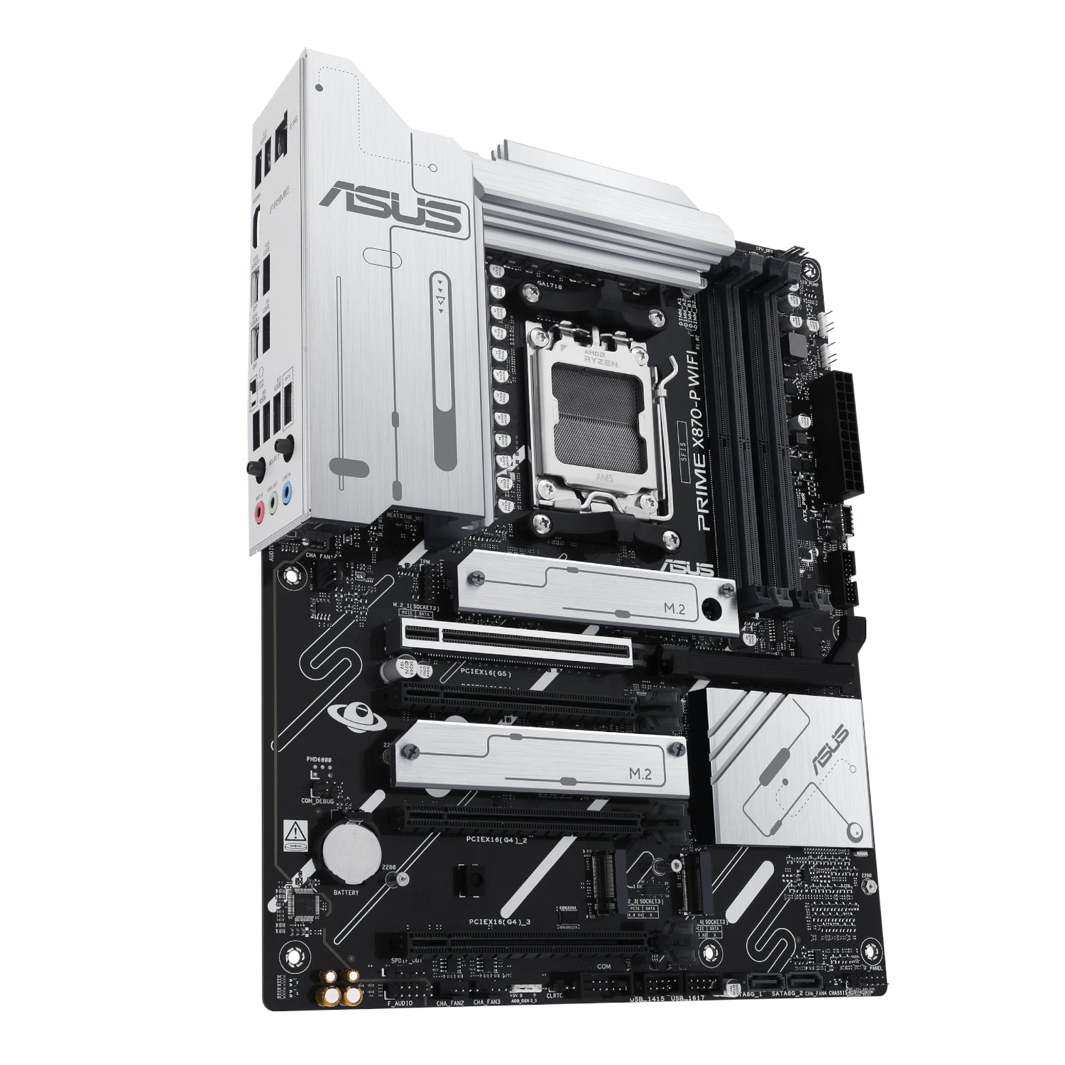 ASUS PRIME X870-P WIFI ATX Gaming Motherboard - alternate product view 3