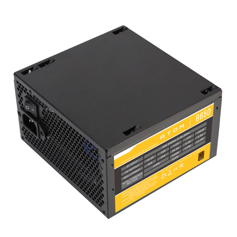 Antec Atom B650 Non-Modular Power Supply - alternate product view 4