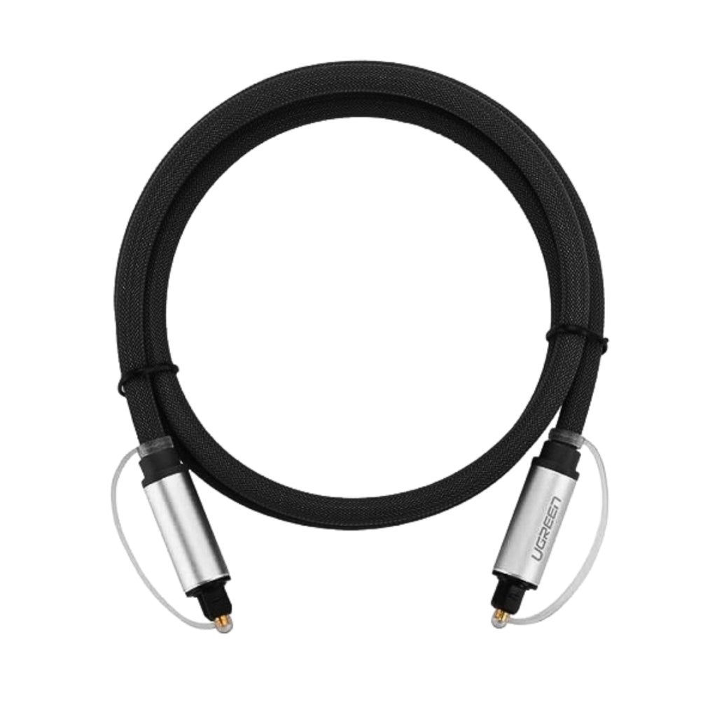 Ugreen AV108 Male to Male Toslink Optical Audio Cable 2m–Grey - alternate product view 3