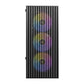 Antec AX27 RGB ELITE ATX Gaming Chassis - Black - alternate product view 2