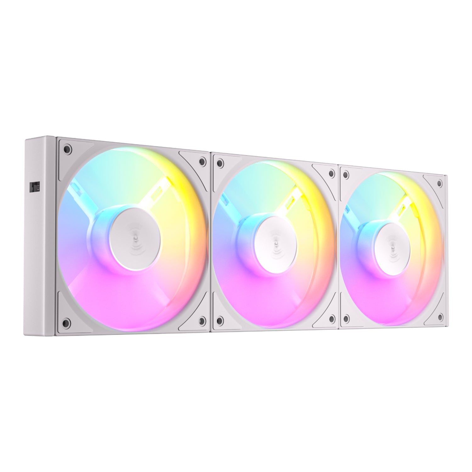 Antec Connect 120 Reverse ARGB PWM Fan 3 Pack – White - alternate product view 2