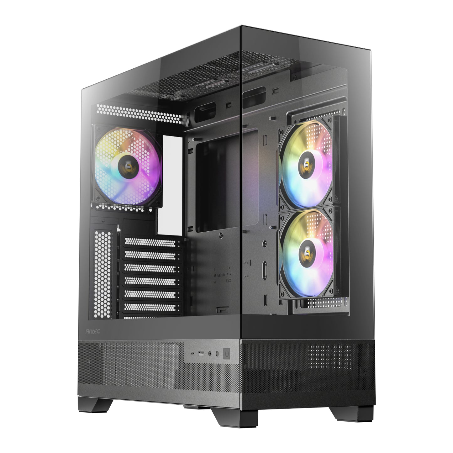 Antec CX700 ARGB ATX - Micro-ATX - ITX ARGB Mid-Tower Gaming Chassis - Black