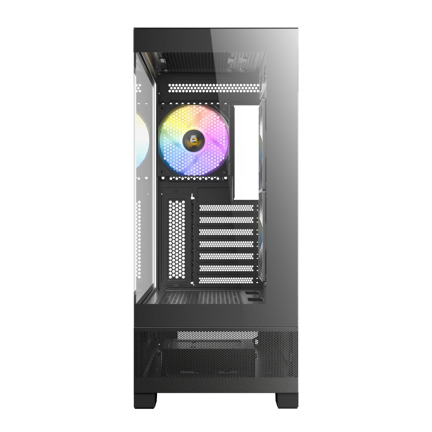 Antec CX700 ARGB ATX - Micro-ATX - ITX ARGB Mid-Tower Gaming Chassis - Black - alternate product view 2