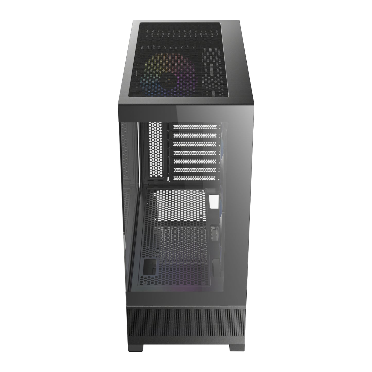 Antec CX700 ARGB ATX - Micro-ATX - ITX ARGB Mid-Tower Gaming Chassis - Black - alternate product view 4