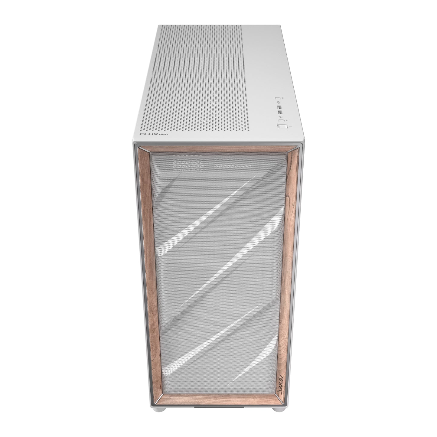 Antec FLUX PRO E-ATX Full Tower Gaming Chassis – White - alternate product view 4