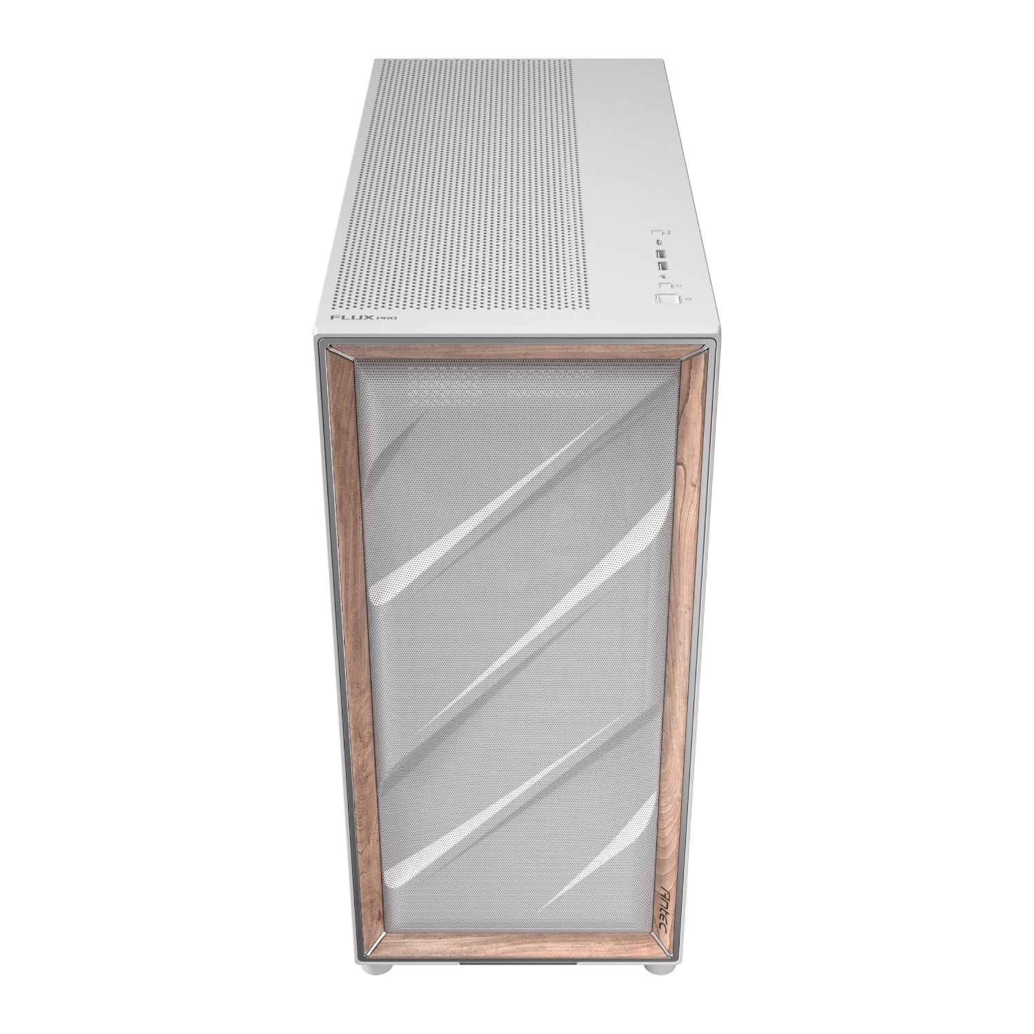 Antec FLUX PRO E-ATX Full Tower Gaming Chassis – White - alternate product view 4