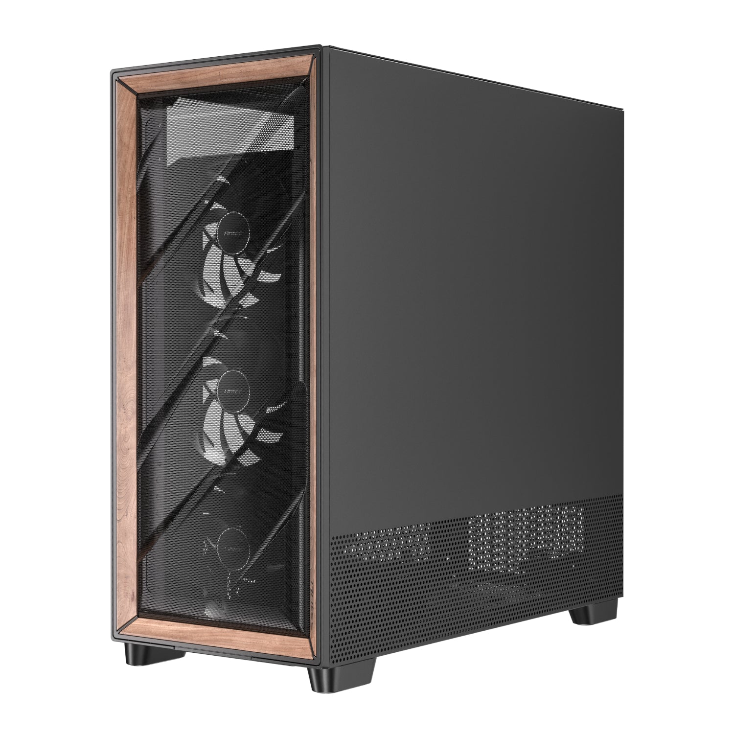 Antec FLUX PRO E-ATX Full Tower Gaming Chassis – Black - alternate product view 3
