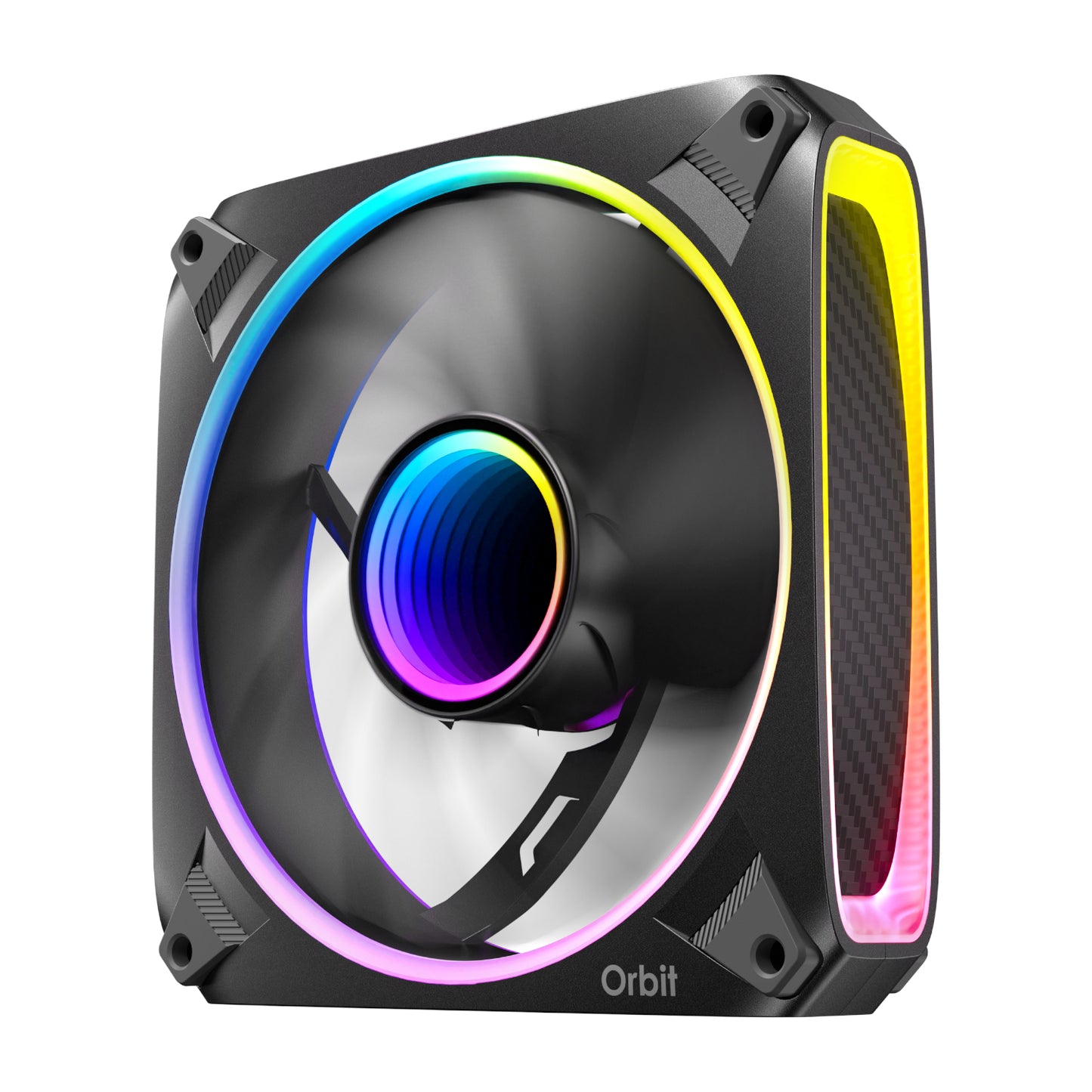 Antec ORBIT PWM 120mm ARGB Fan 3 Pack - Black - alternate product view 3