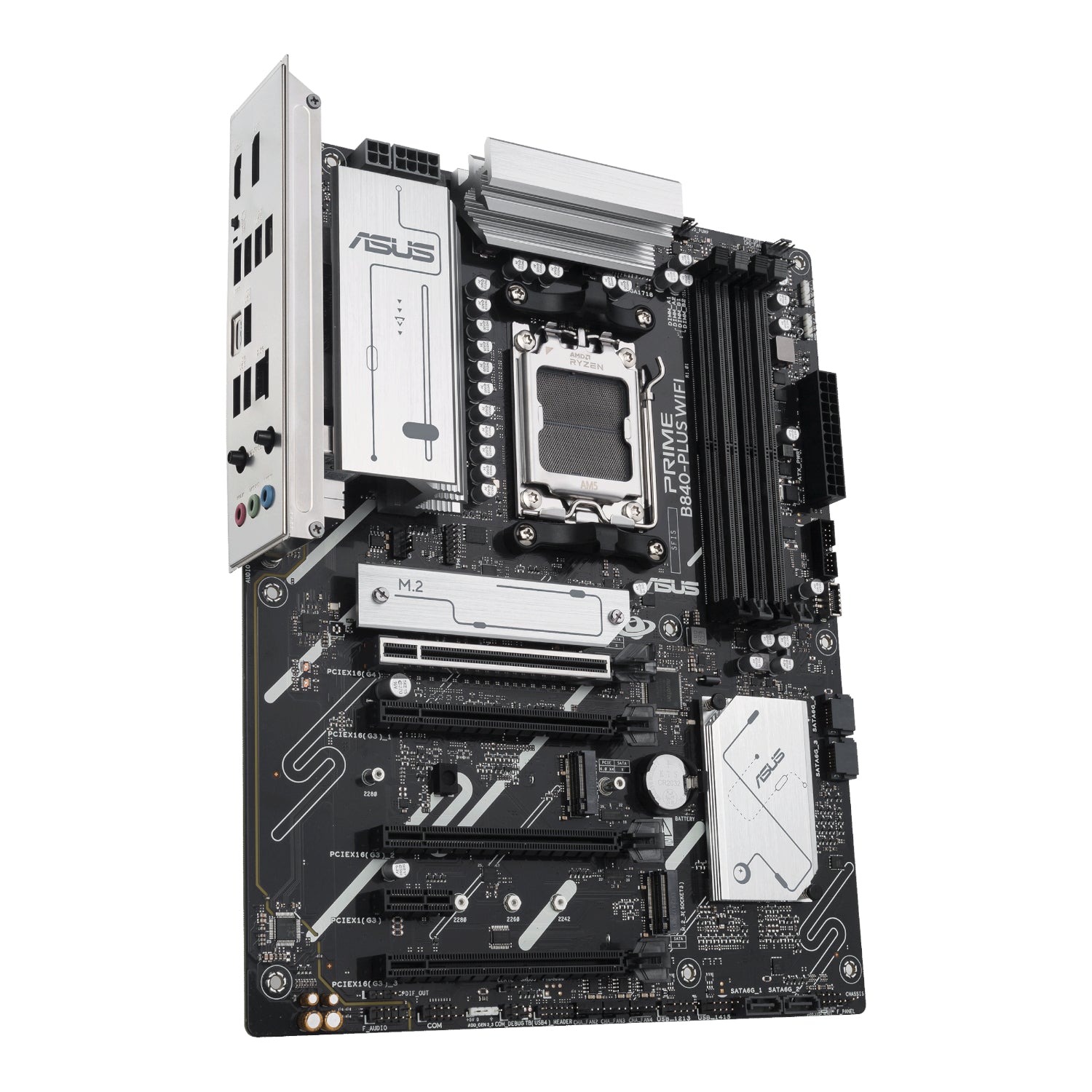 ASUS PRIME B840-PLUS WIFI AMD AM5 ATX Gaming Motherboard - alternate product view 3