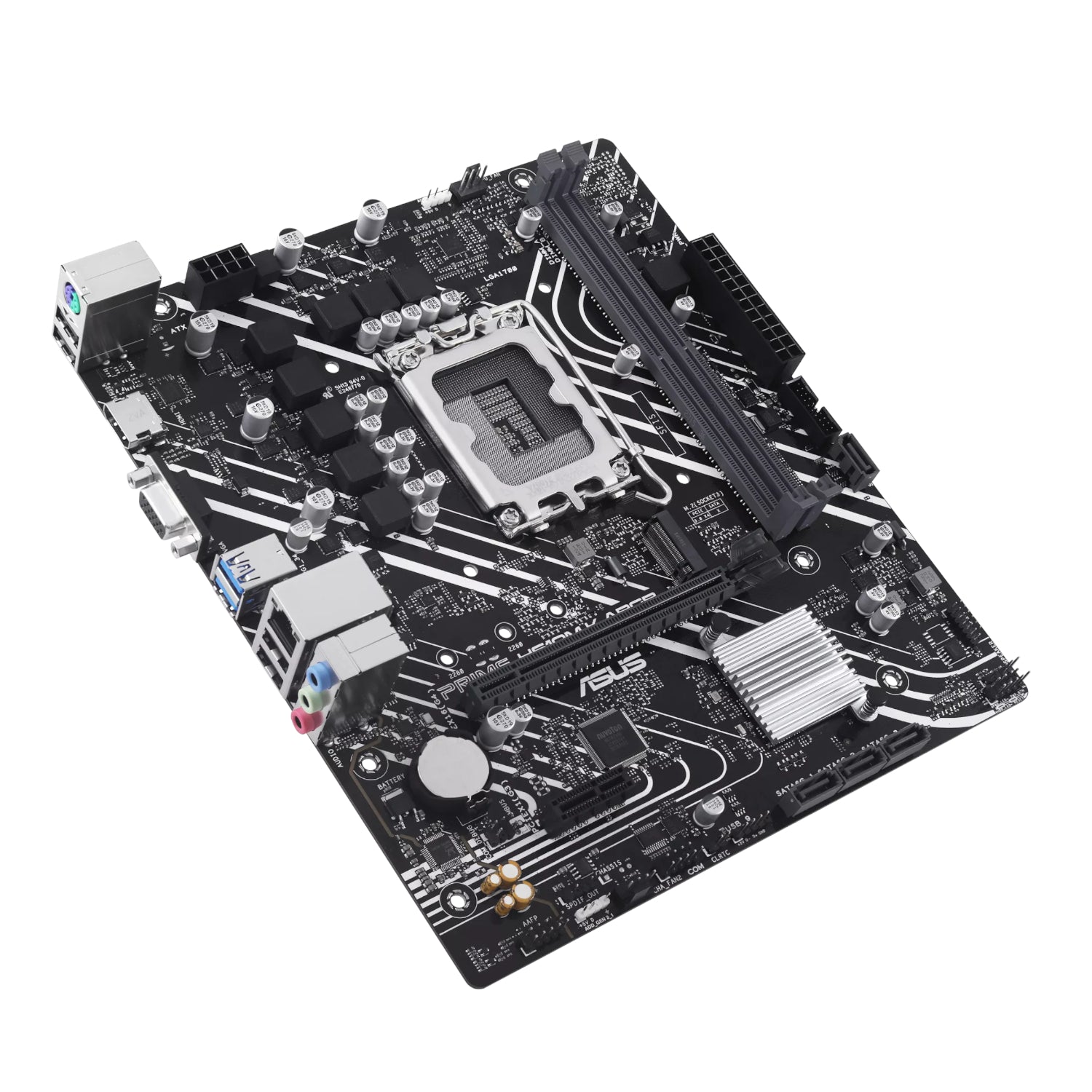 ASUS PRIME H610M-K ARGB Intel LGA1700 M-ATX Motherboard - alternate product view 4