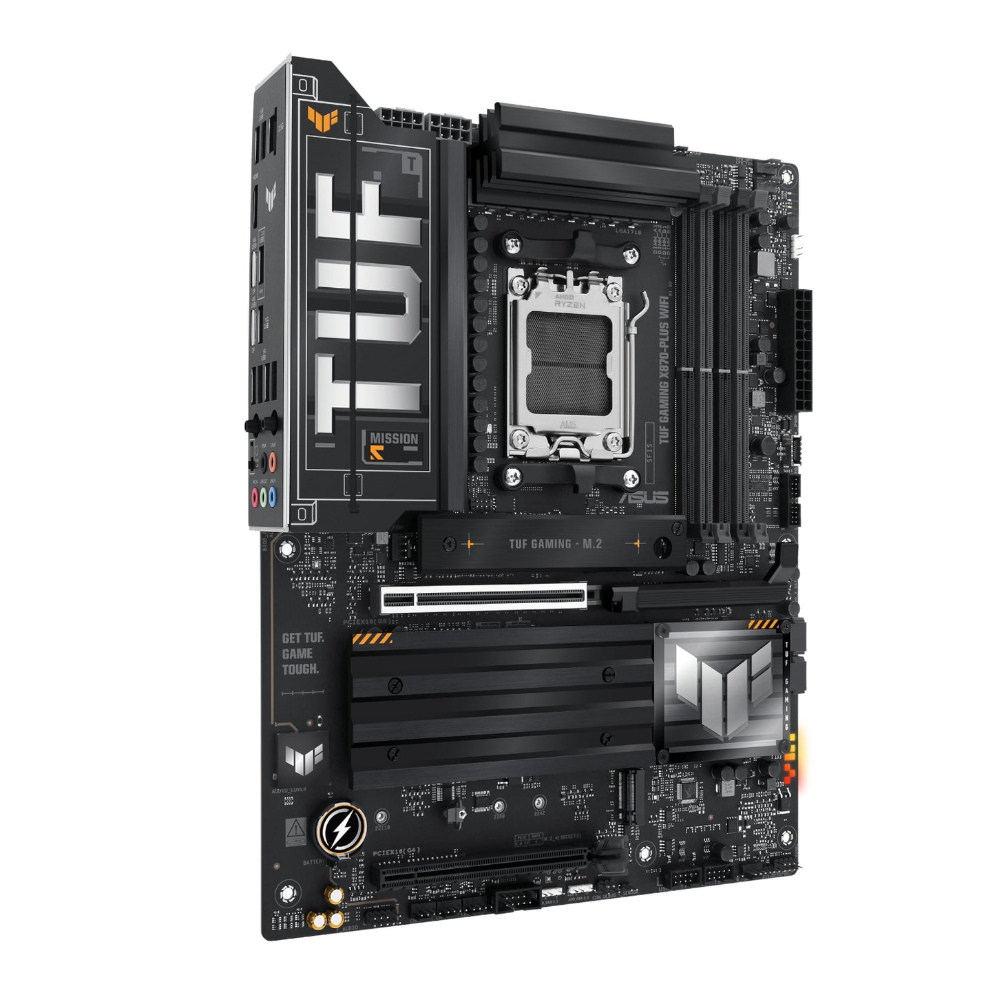 ASUS TUF Gaming X870-PLUS WIFI AMD AM5 ATX Gaming Motherboard - alternate product view 4