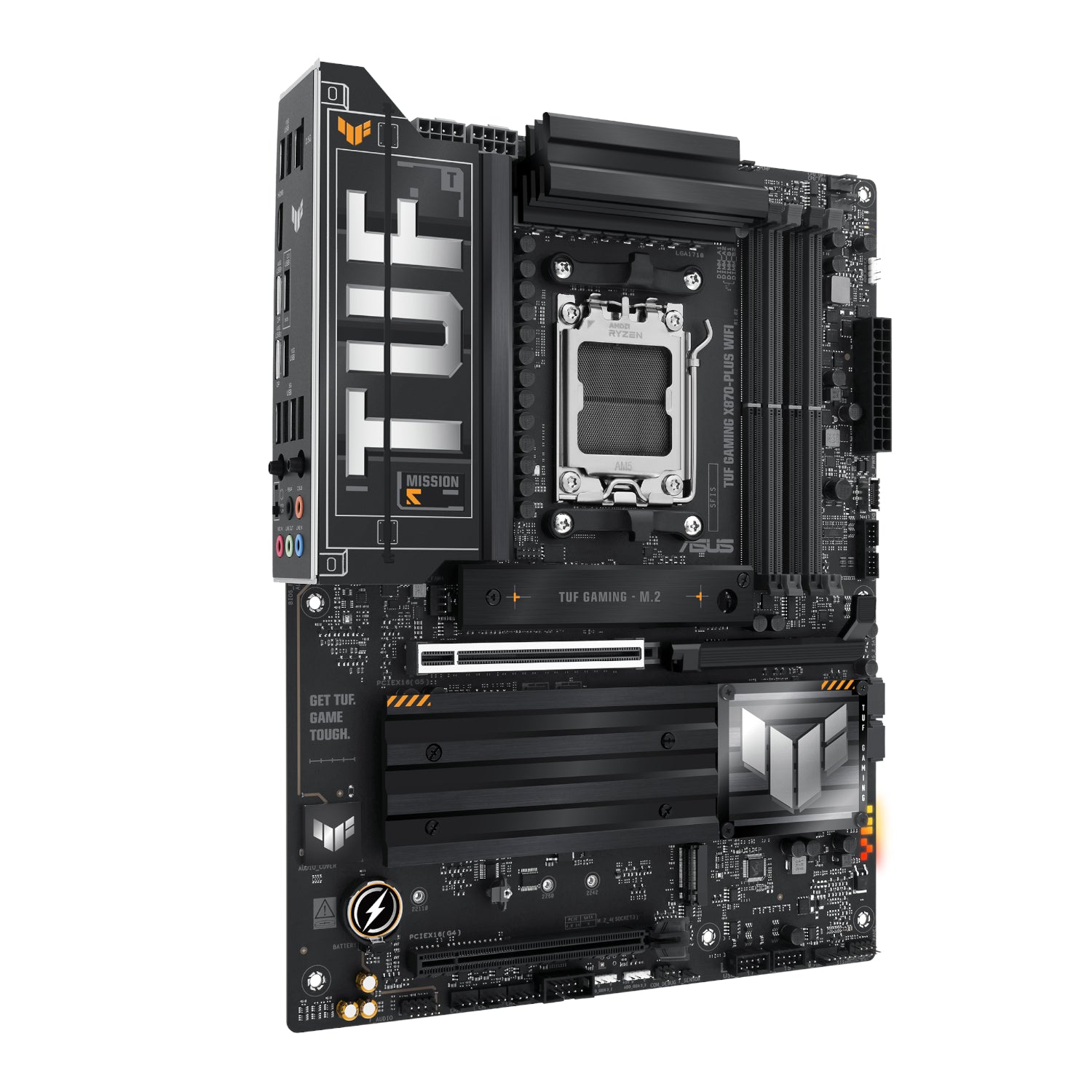 ASUS TUF Gaming X870-PLUS WIFI AMD AM5 ATX Gaming Motherboard - alternate product view 4