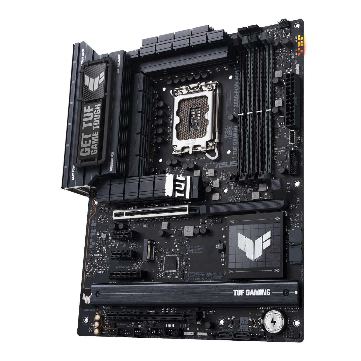 ASUS TUF Gaming Z890-PLUS WIFI Intel LGA1851 ATX Gaming Motherboard - alternate product view 3