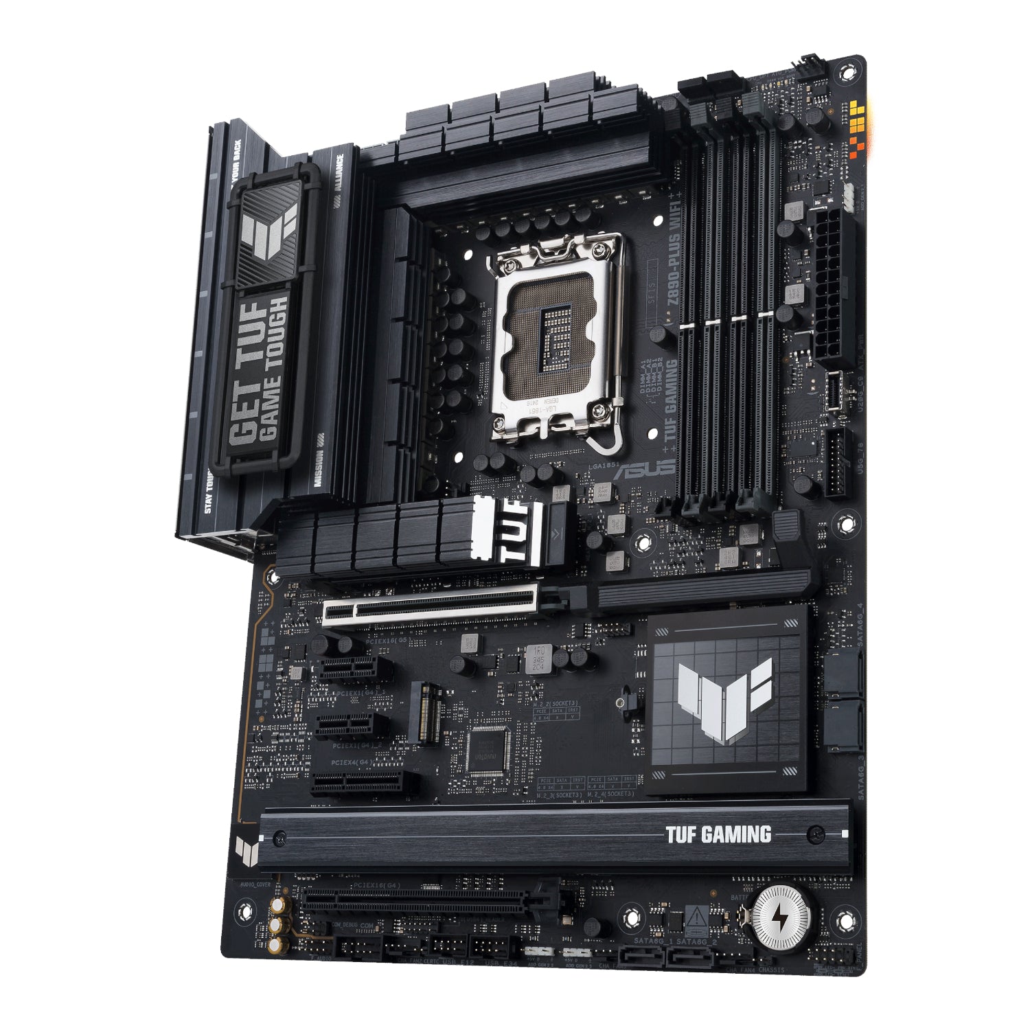 ASUS TUF Gaming Z890-PLUS WIFI Intel LGA1851 ATX Gaming Motherboard - alternate product view 3