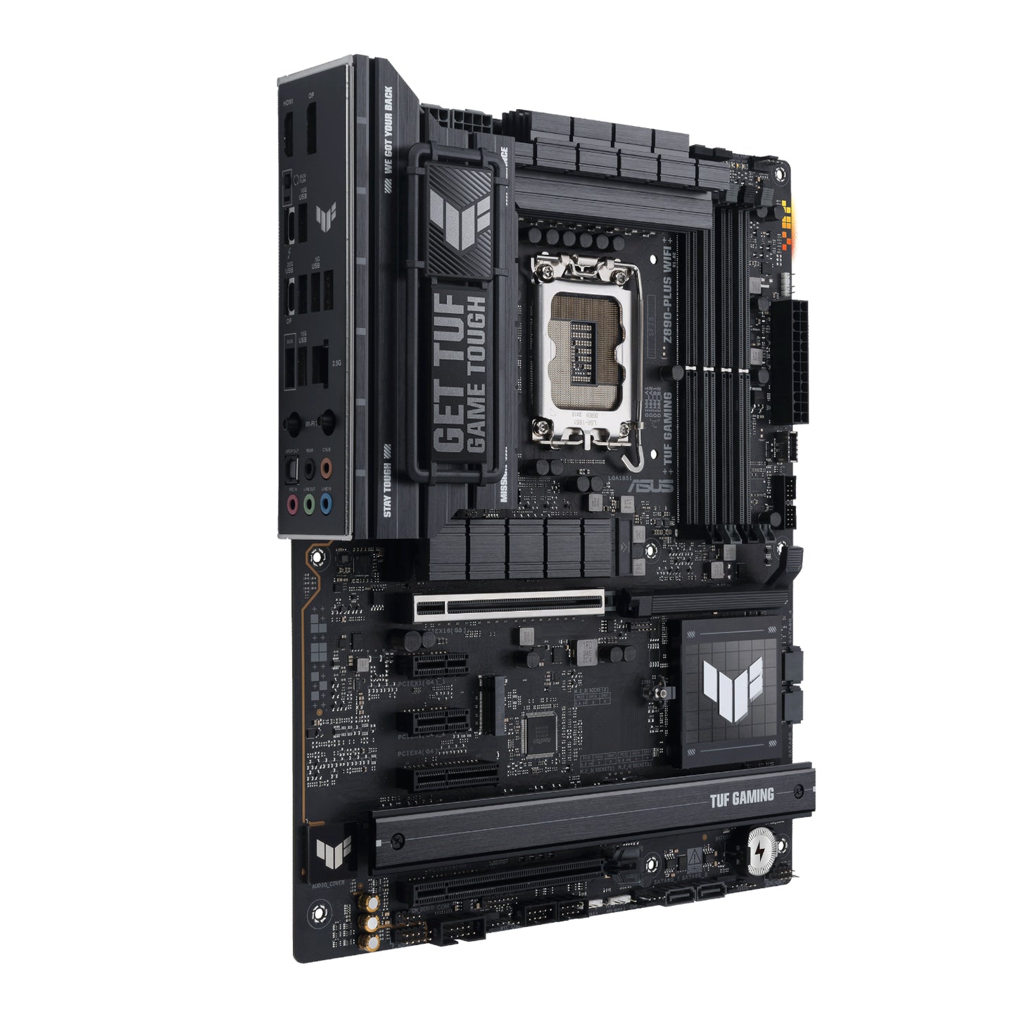 ASUS TUF Gaming Z890-PLUS WIFI Intel LGA1851 ATX Gaming Motherboard - alternate product view 4